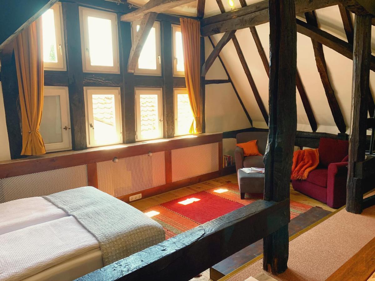 Historische Ferienwohnung Mit Kamin In Ліх Екстер'єр фото